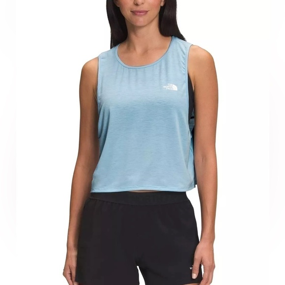 The North Face Women's Wander Crossback Tank Medium - Beta Blue - Picture 1 of 12